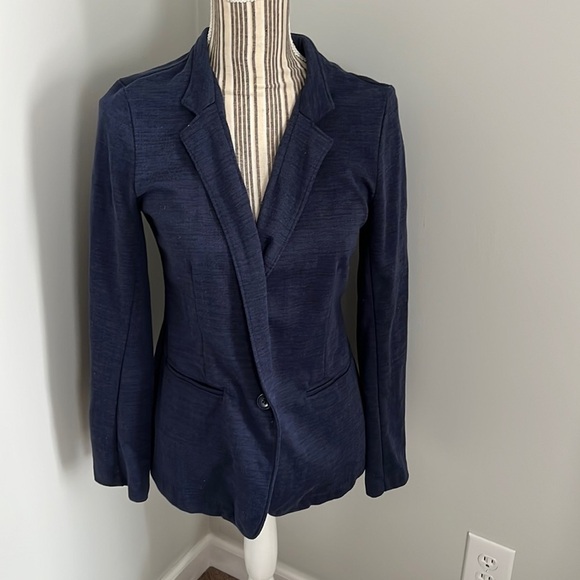 Banana Republic Blue Blazer Jacket Size Small - Picture 1 of 6